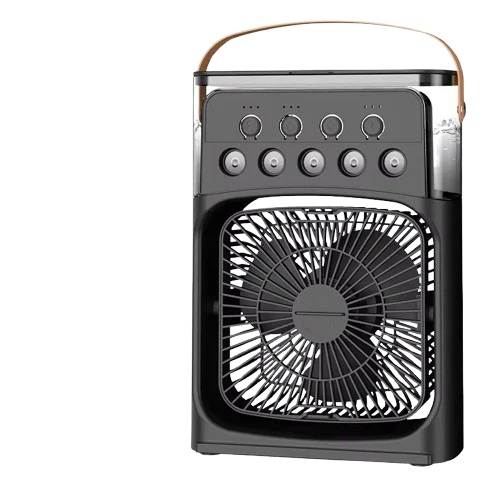 Cooly | Ventilador Inteligente con Humidificador y Luz LED